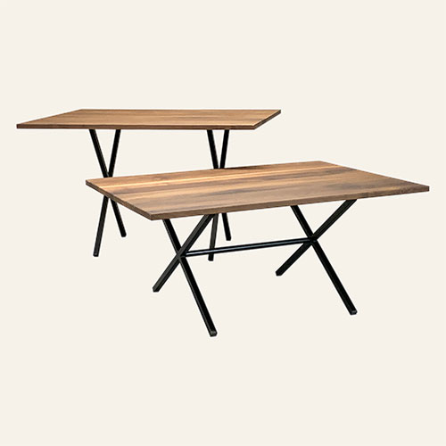 Wood Two Rivers High-Low Table For Sale | Pompanoosuc Mills