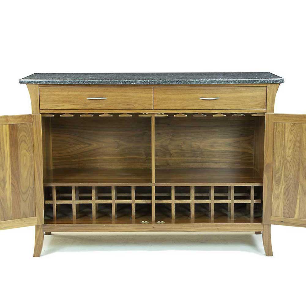 Vernon WIne Buffet in solid walnut