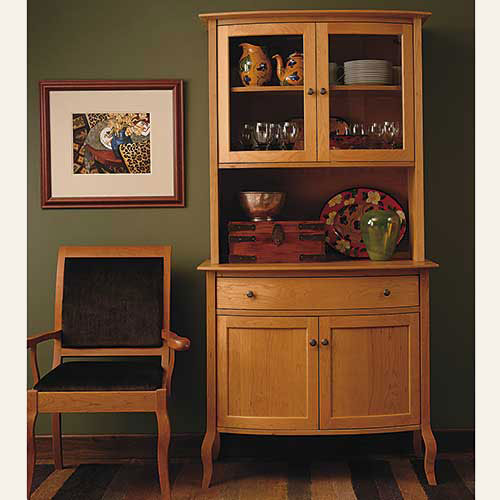 solid wood dining room buffet handcrafted in VT