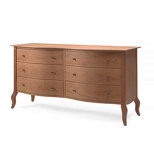 solid wood bedroom dresser handcrafted in VT