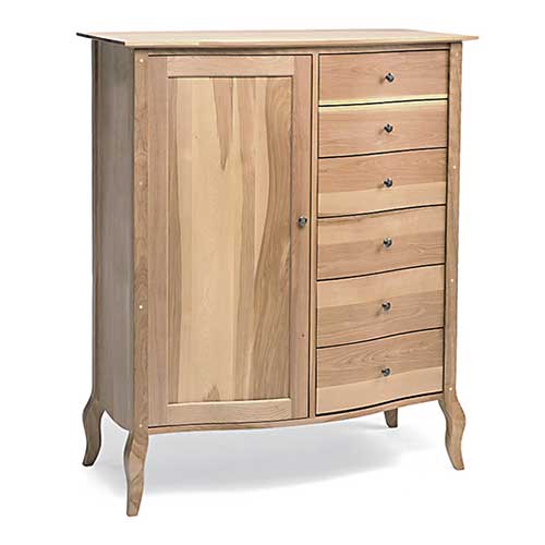 Solid wood bedroom dressers handcrafted in Vermont