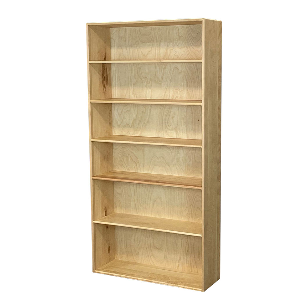 handmade hardwood bookcase