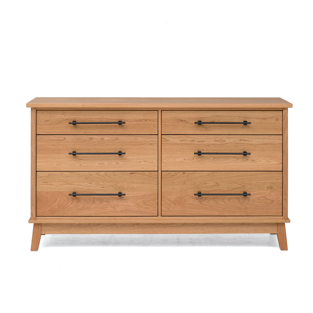 solid cherry wood bedroom dresser from Vermont