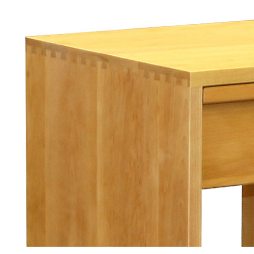 Contemporary solid wood bedroom night table