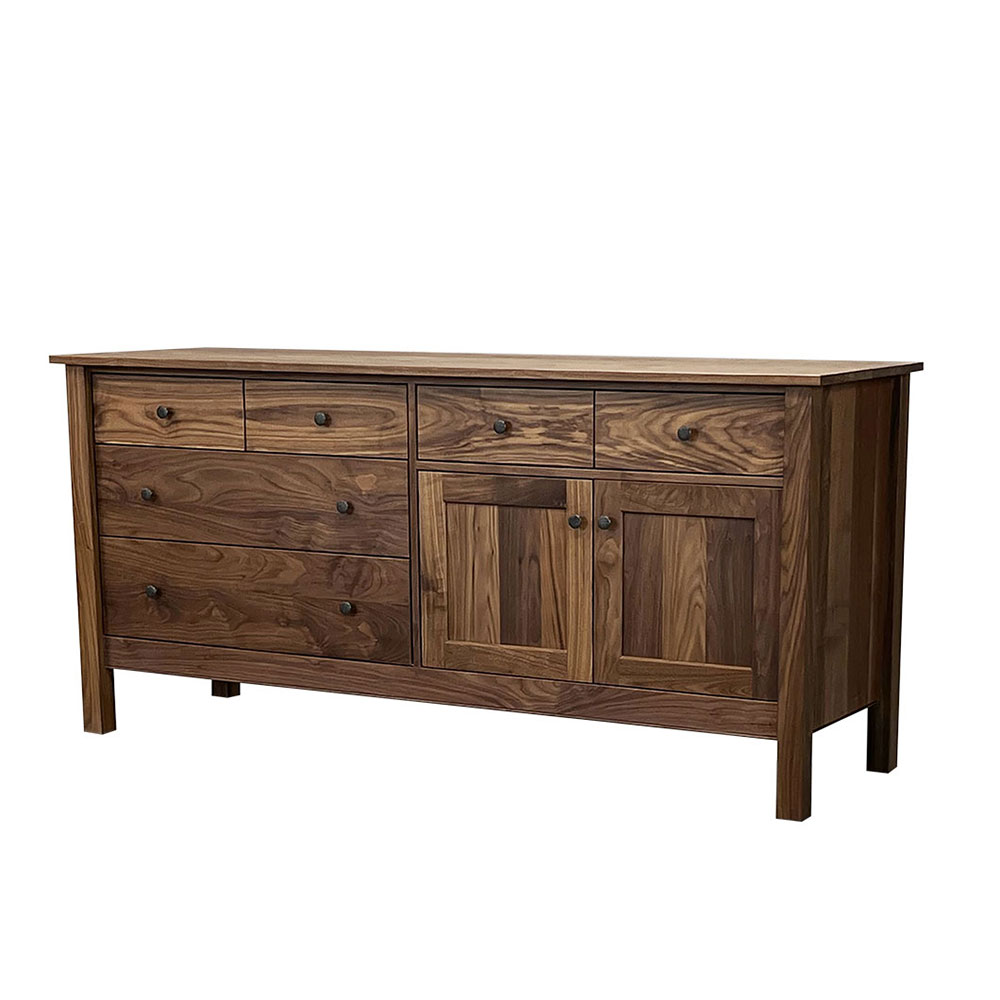 deerfield buffet in solid walnut