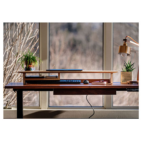 mt abraham desk shelf in maple