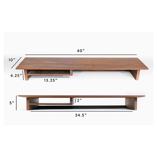 mt abraham desk shelf dimensions