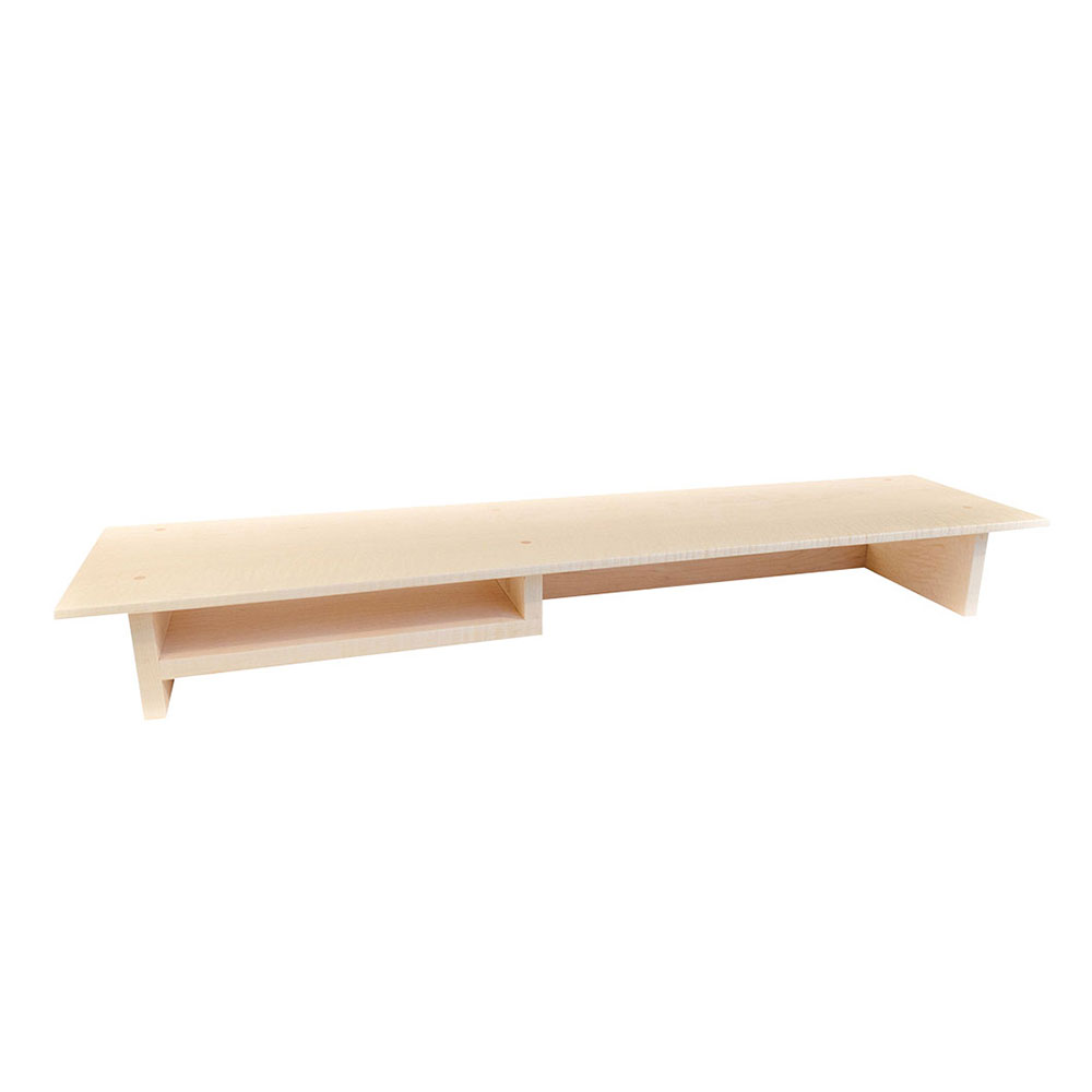 mt abraham desk shelf in maple