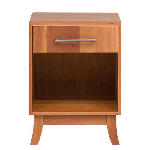 solid wood night table mid-century modern from VT