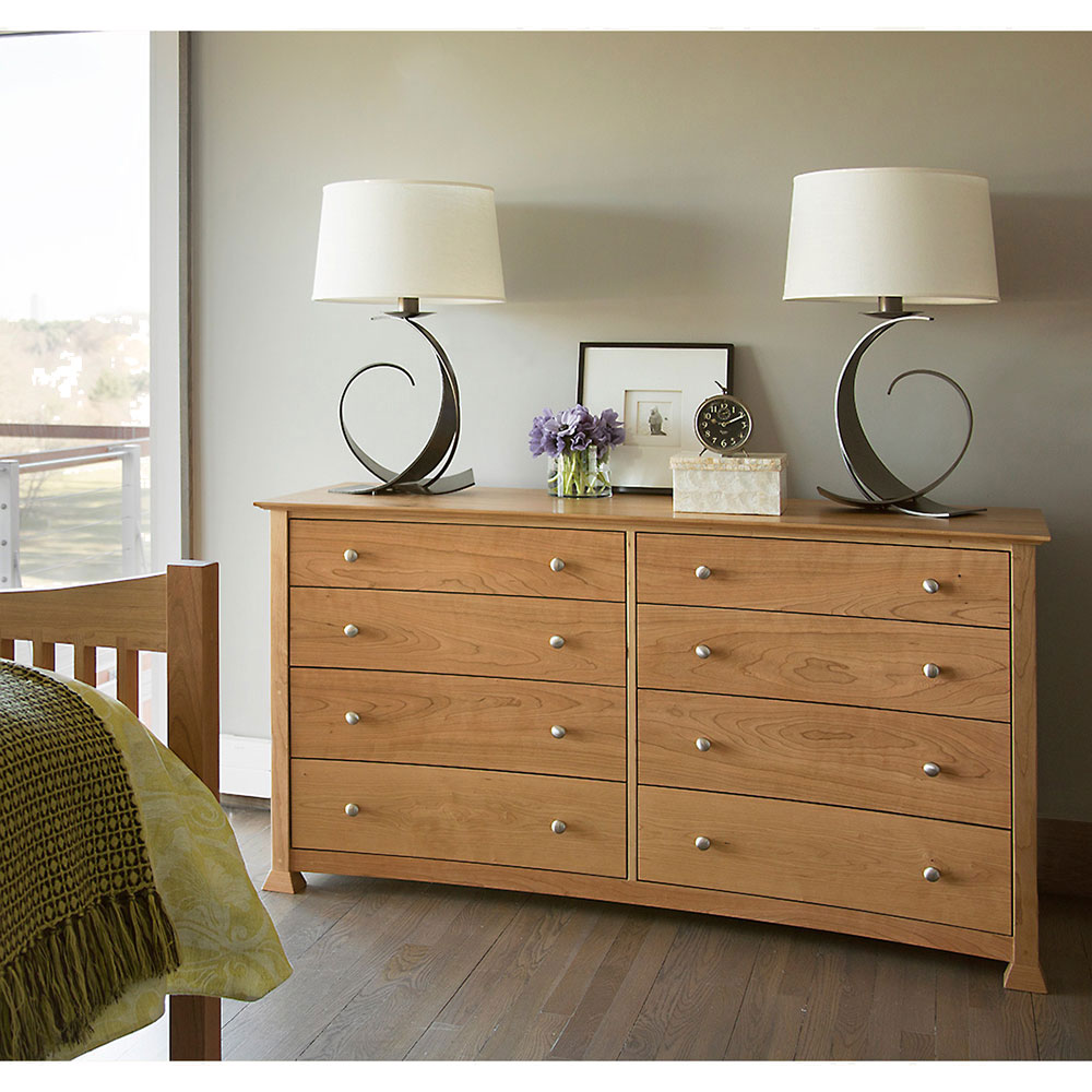 contemporary solid wood bedroom dresser from VT