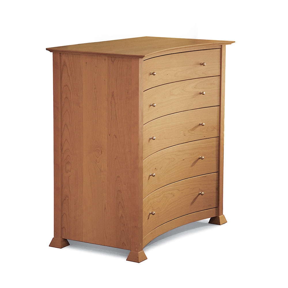 contemporary solid wood bedroom dresser from VT